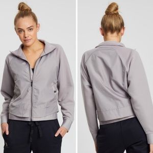Under Armour Misty Copeland Signature Layer Jacket Purple Lavender Grey Jacket